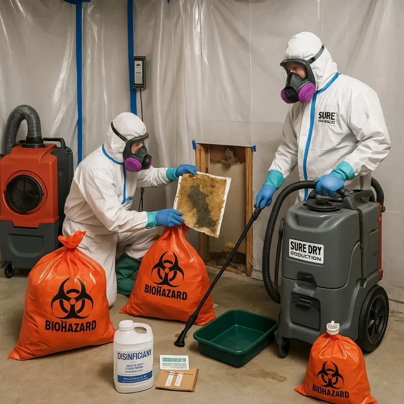 Contaminated Water Handling Protocols process in Rural Hill, TN