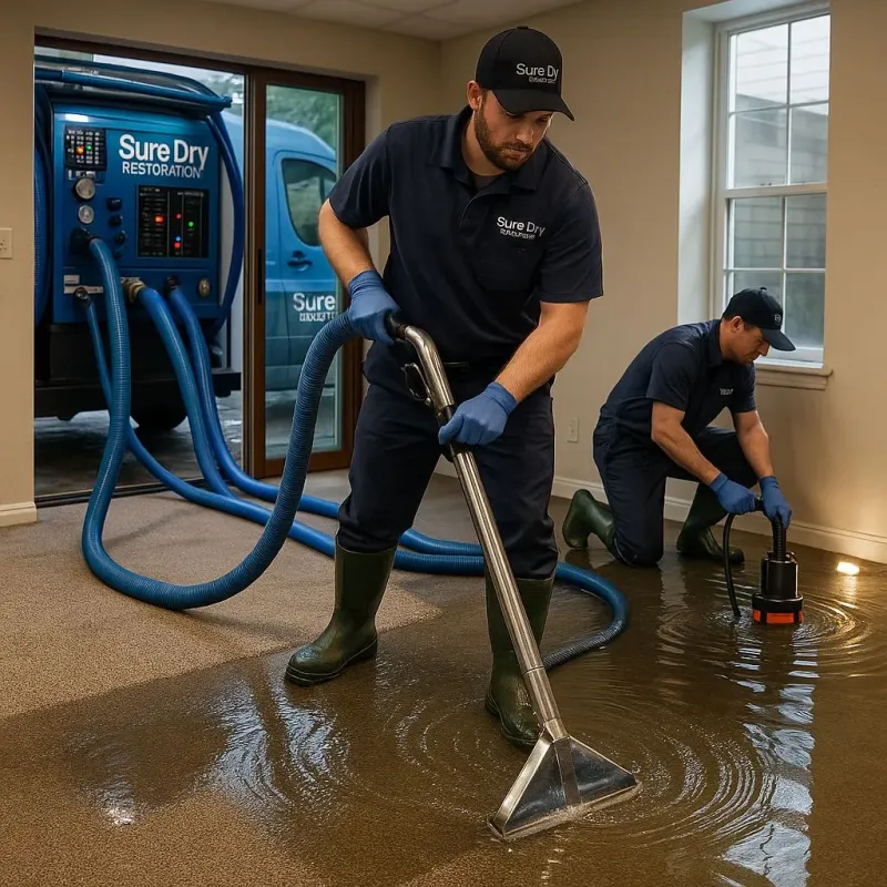 Water Extraction and Removal process in Rural Hill, TN
